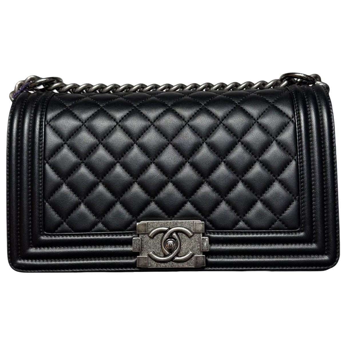 Boy leather crossbody bag