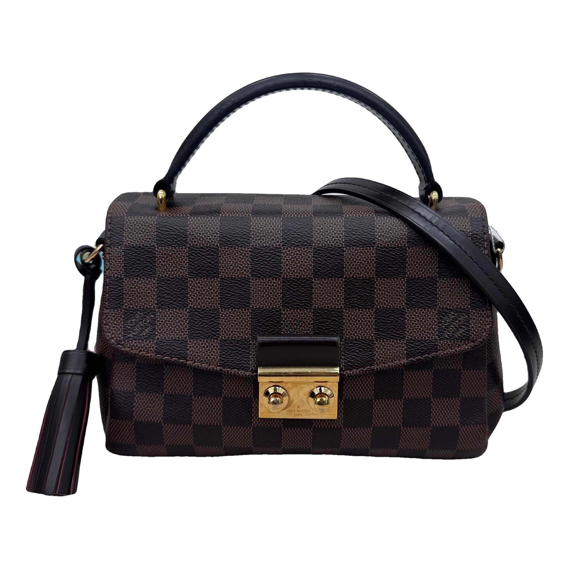 Croisette leather handbag
