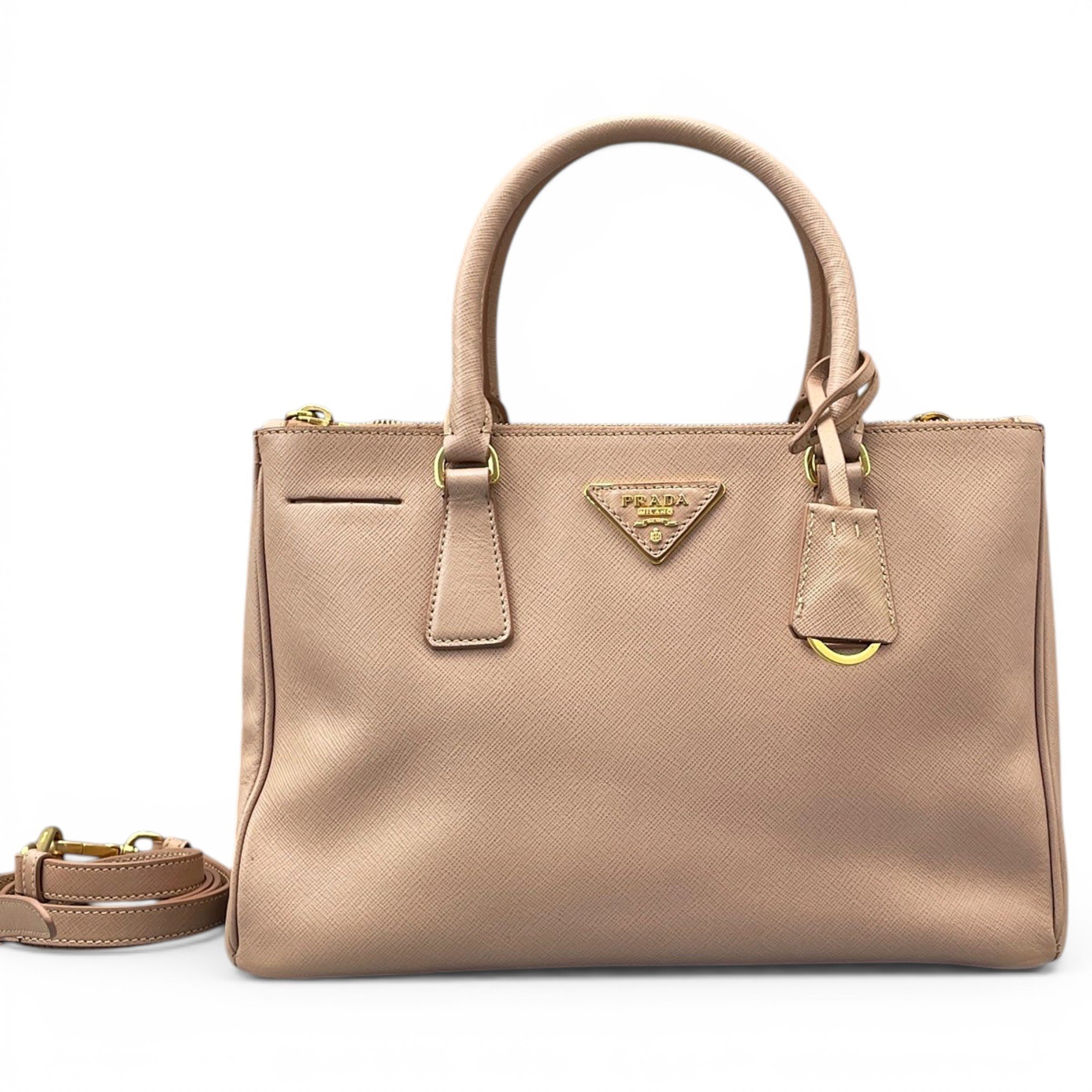 Galleria leather handbag