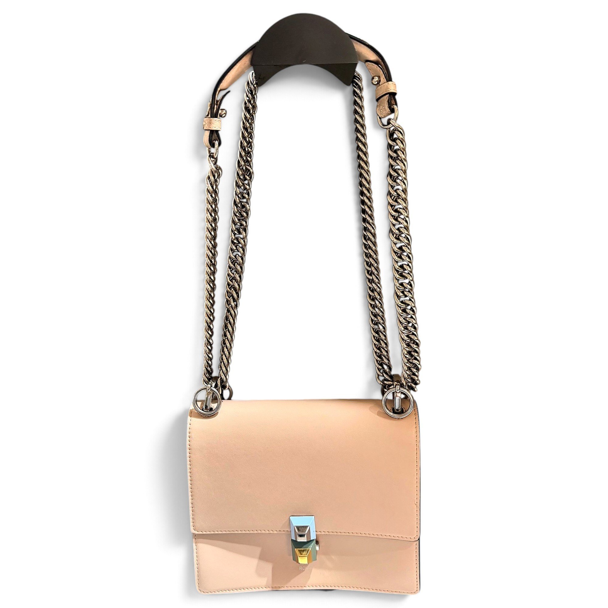 Fendi Kan I leather handbag