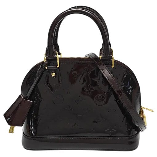 Alma BB patent leather handbag