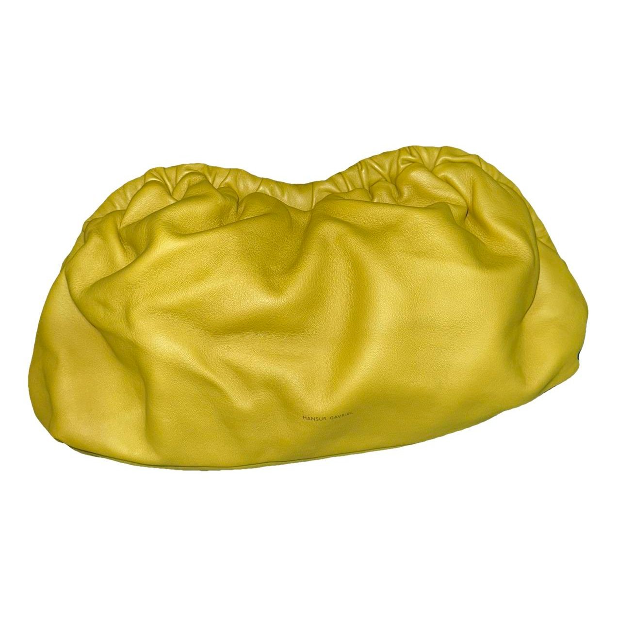 Mansur Gavriel Cloud leather clutch bag