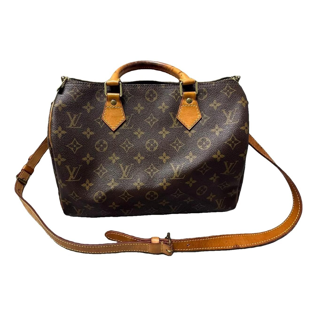 Speedy leather handbag