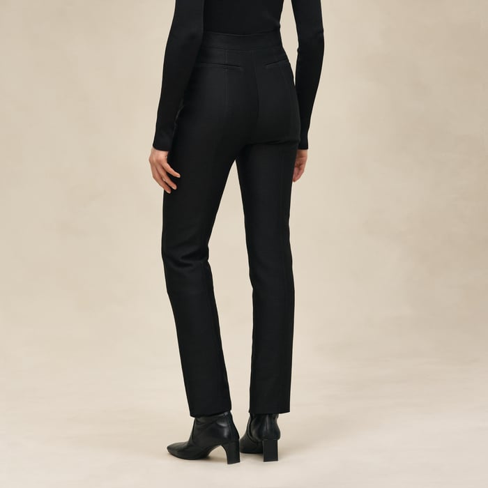 Noir Cigarette Pants