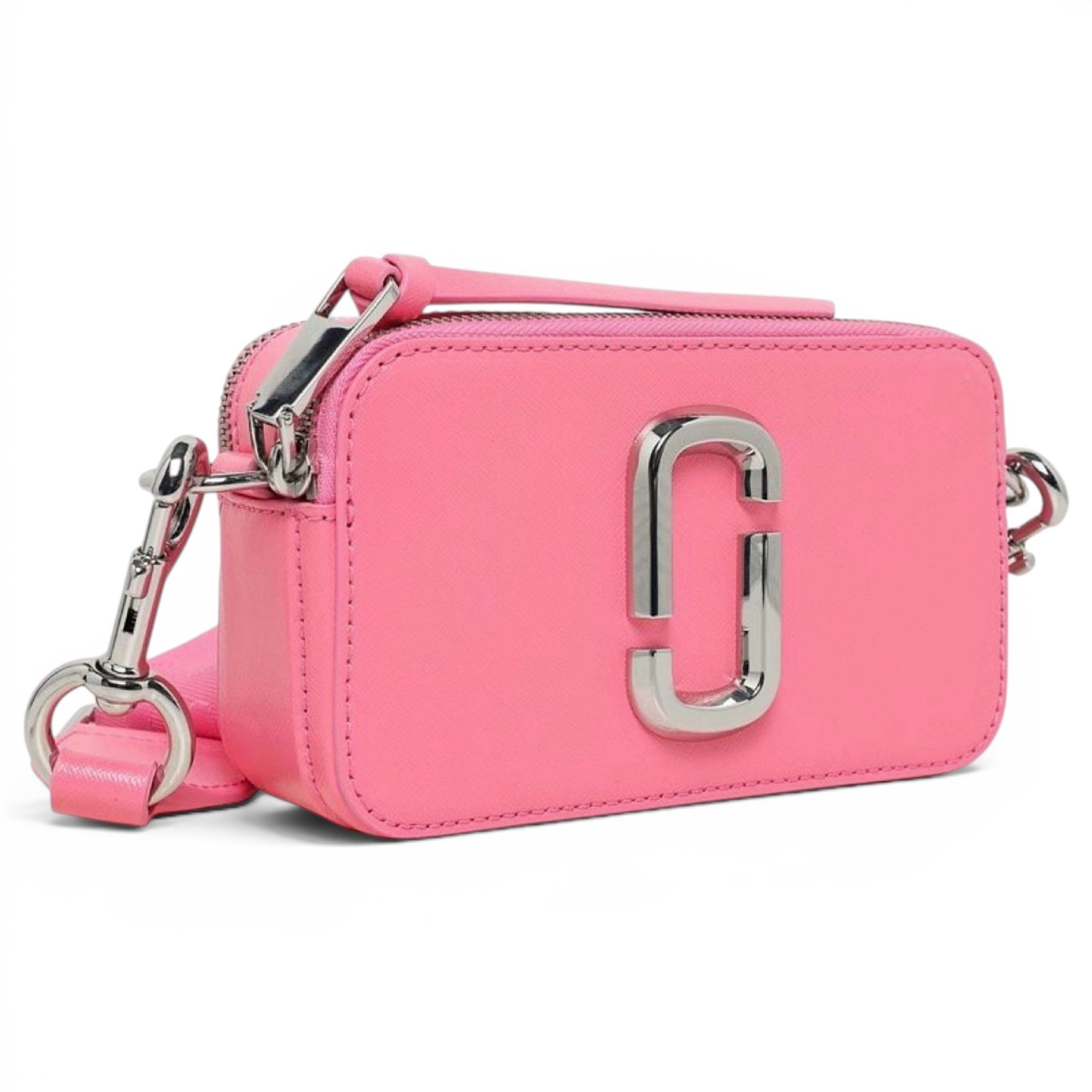 Snapshot leather crossbody bag