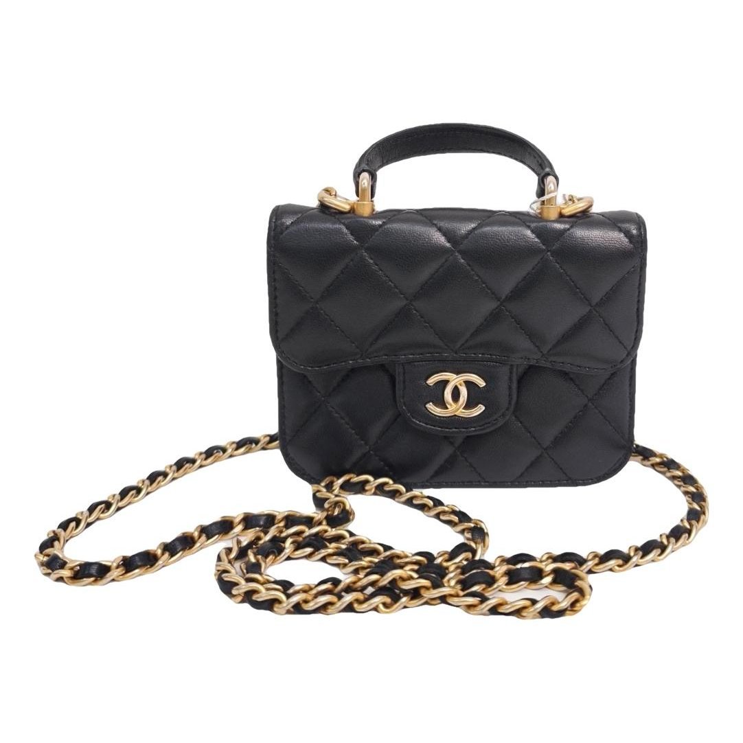 Timeless Classique Top Handle leather handbag