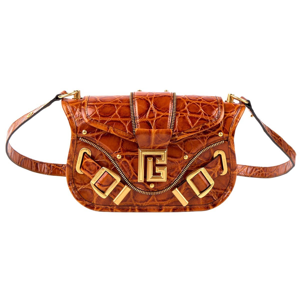 Balmain Leather crossbody bag