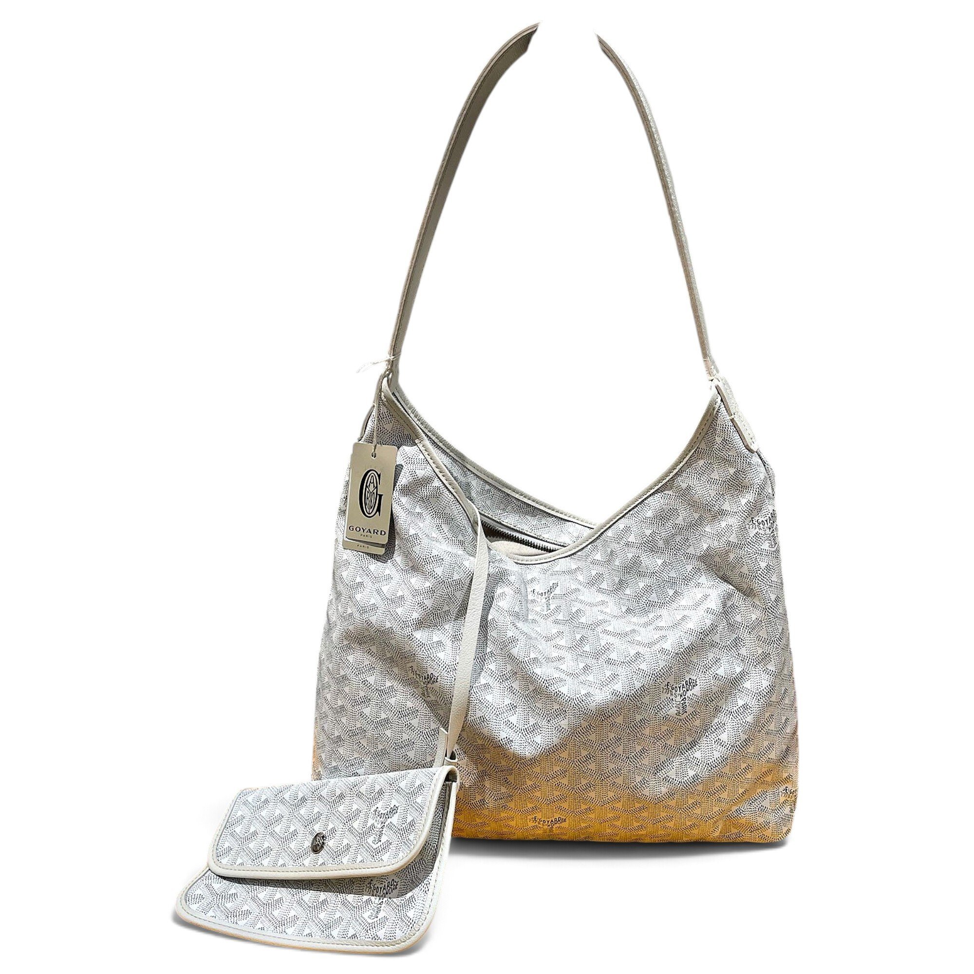Goyard Hobo Bohème leather handbag