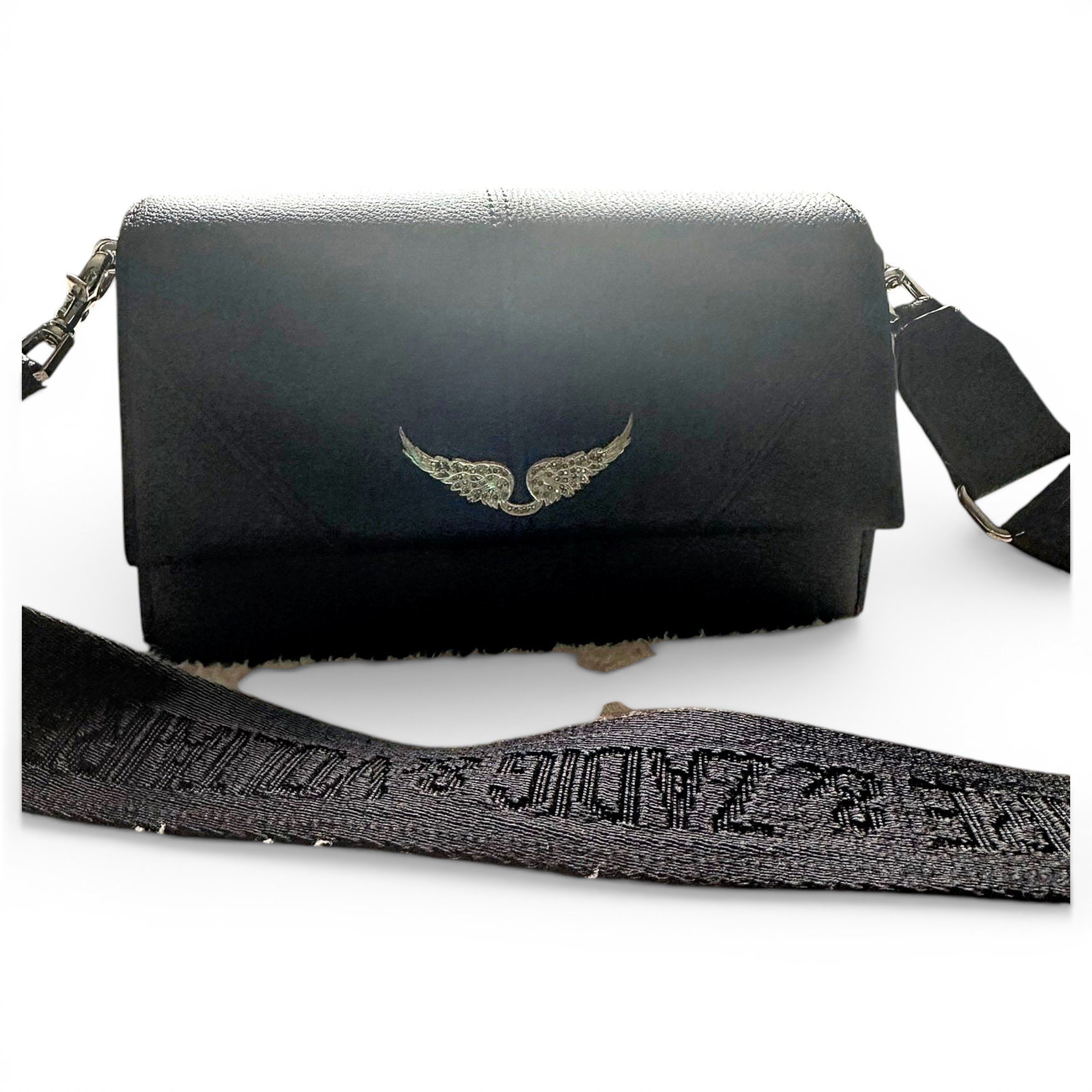 Leather crossbody bag