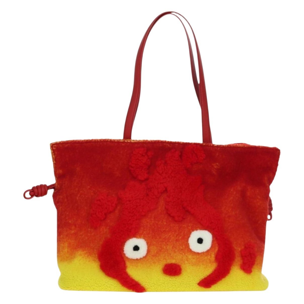 Flamenco leather tote