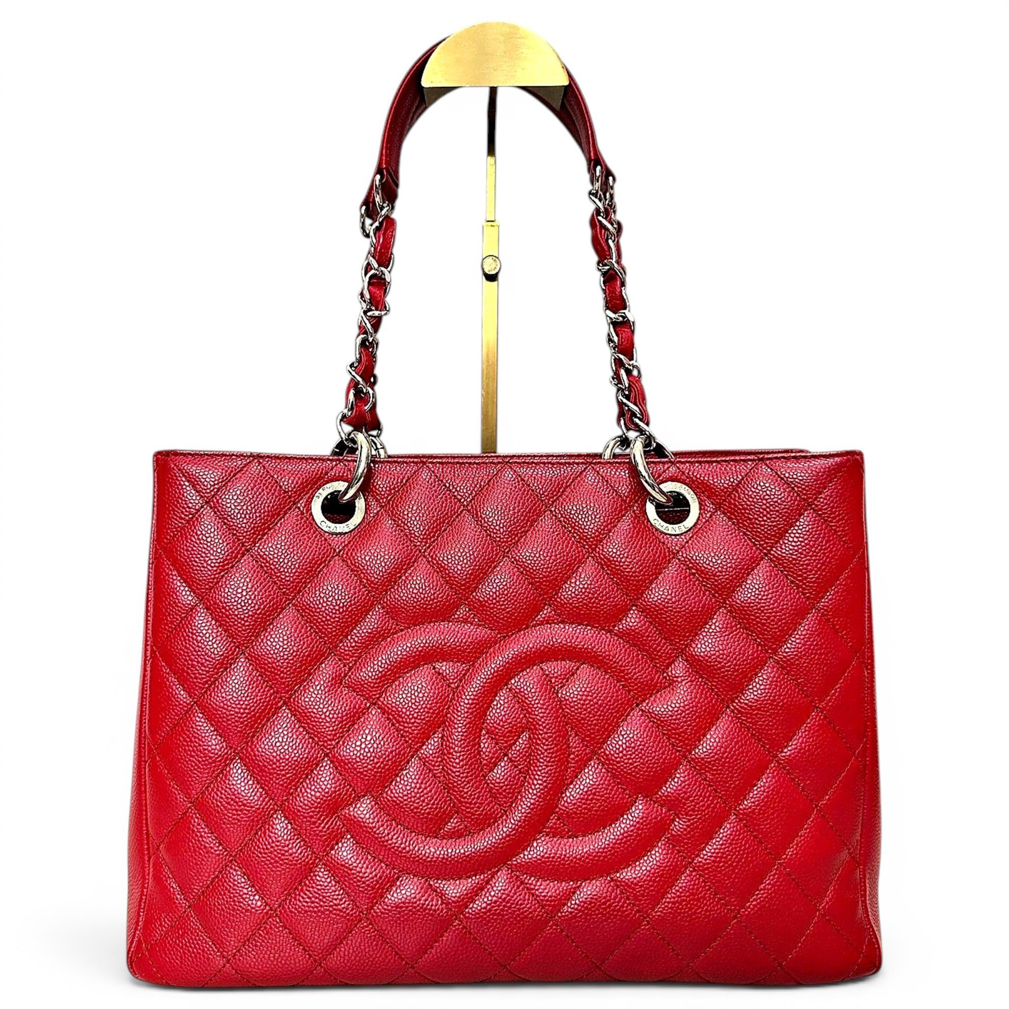 Grand shopping leather tote