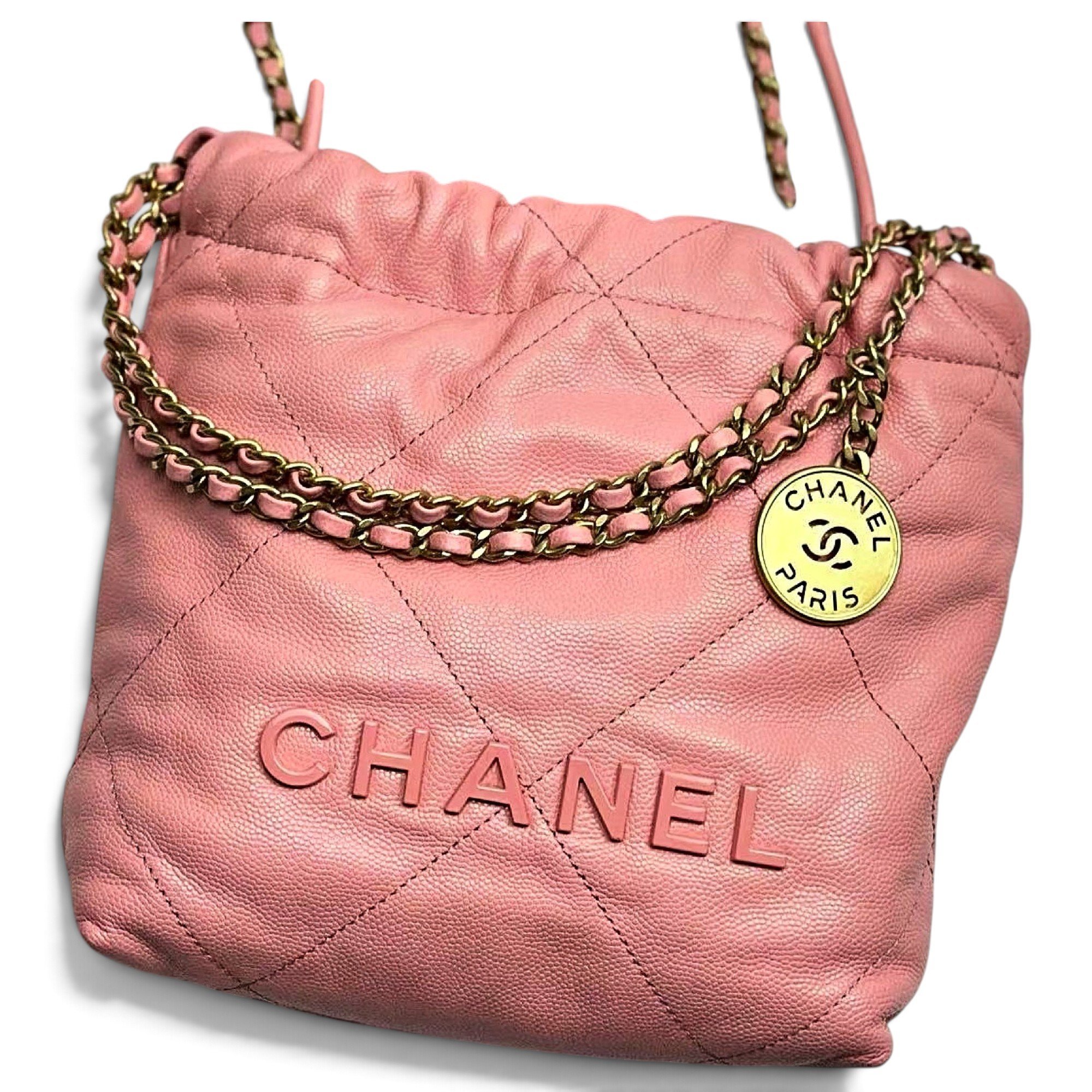 Chanel 22 leather handbag