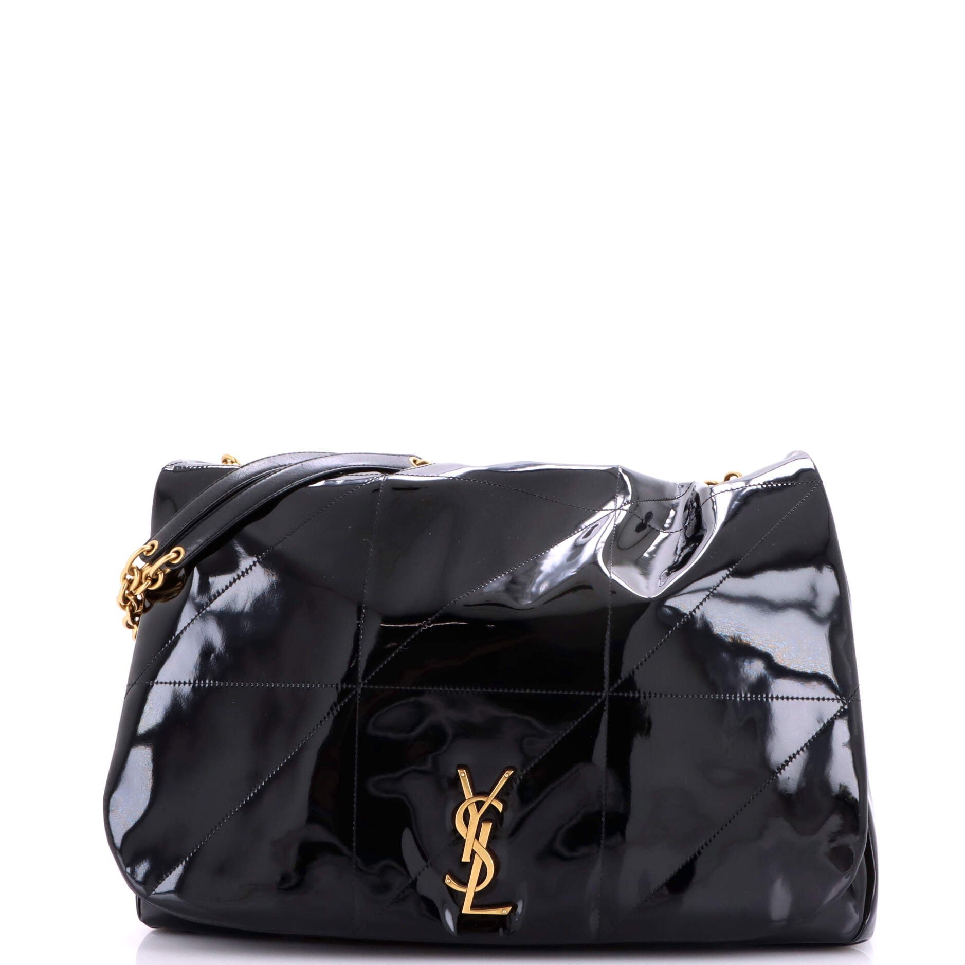 Jamie 4.3 Shoulder Bag Quilted Patent Large