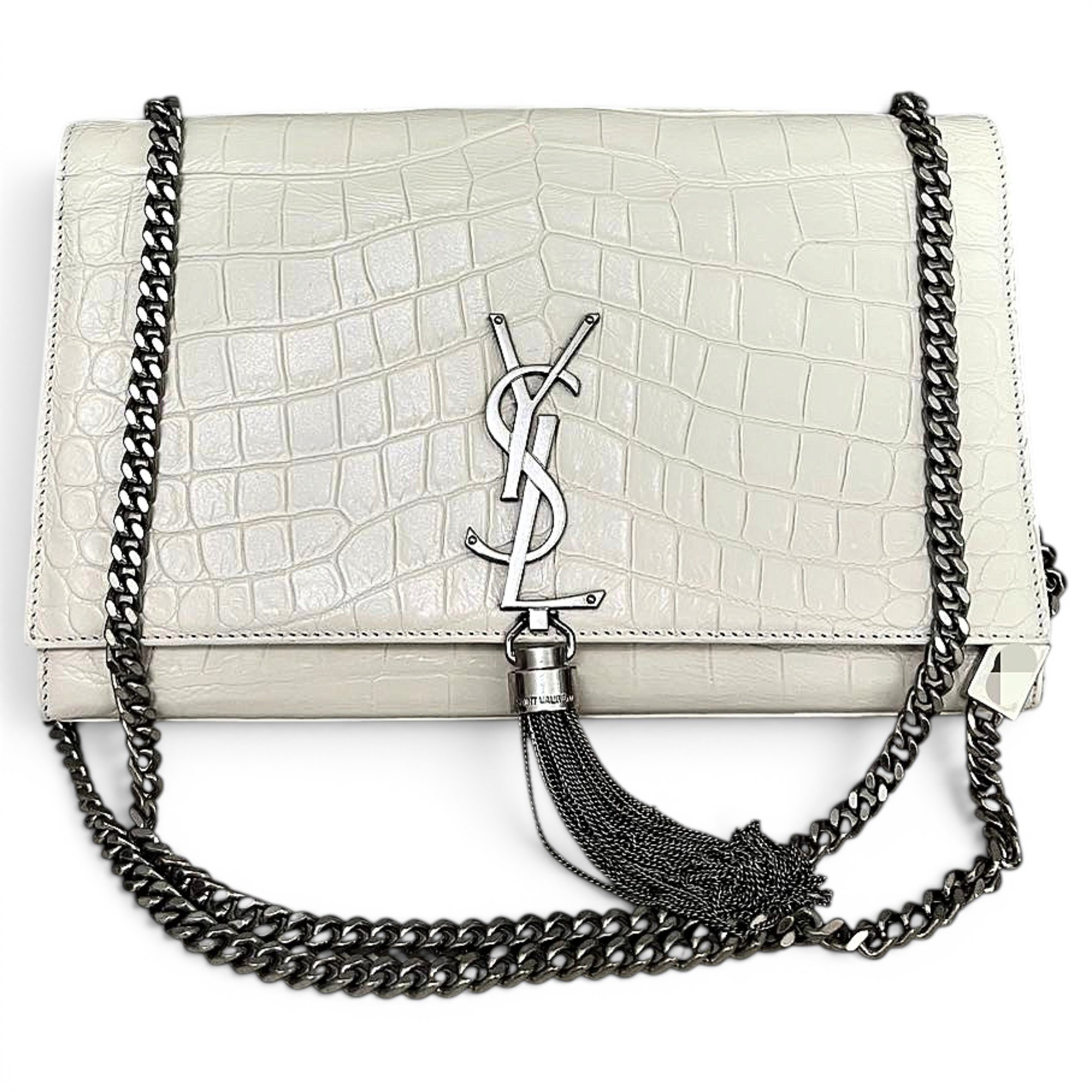 Pompom Kate leather crossbody bag