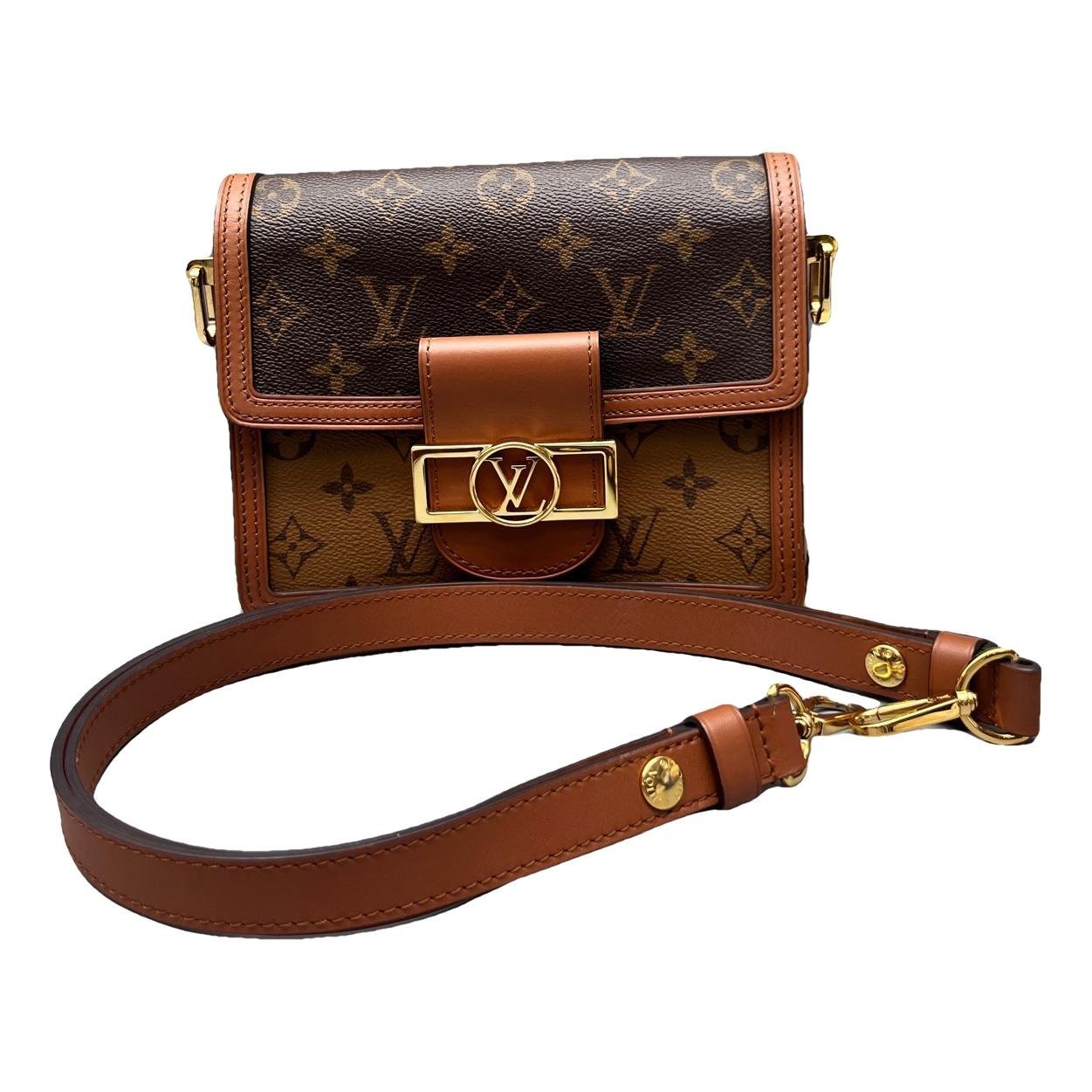 Louis Vuitton Dauphine leather handbag