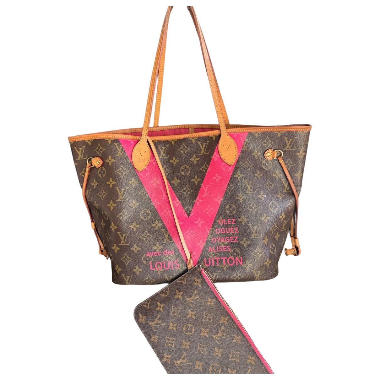 Neverfull vinyl handbag