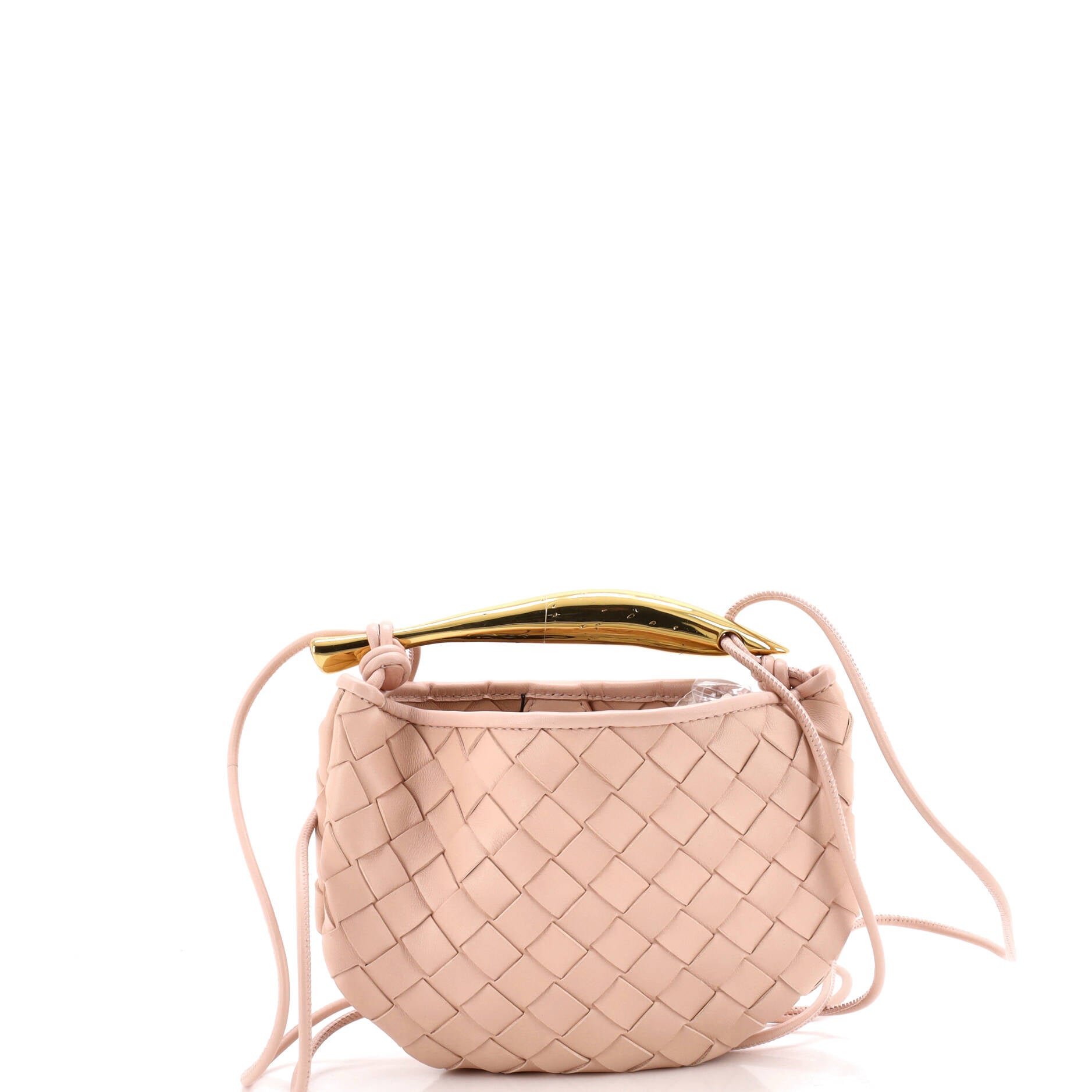 Bottega Veneta Sardine Top Handle Bag Intrecciato Nappa Mini