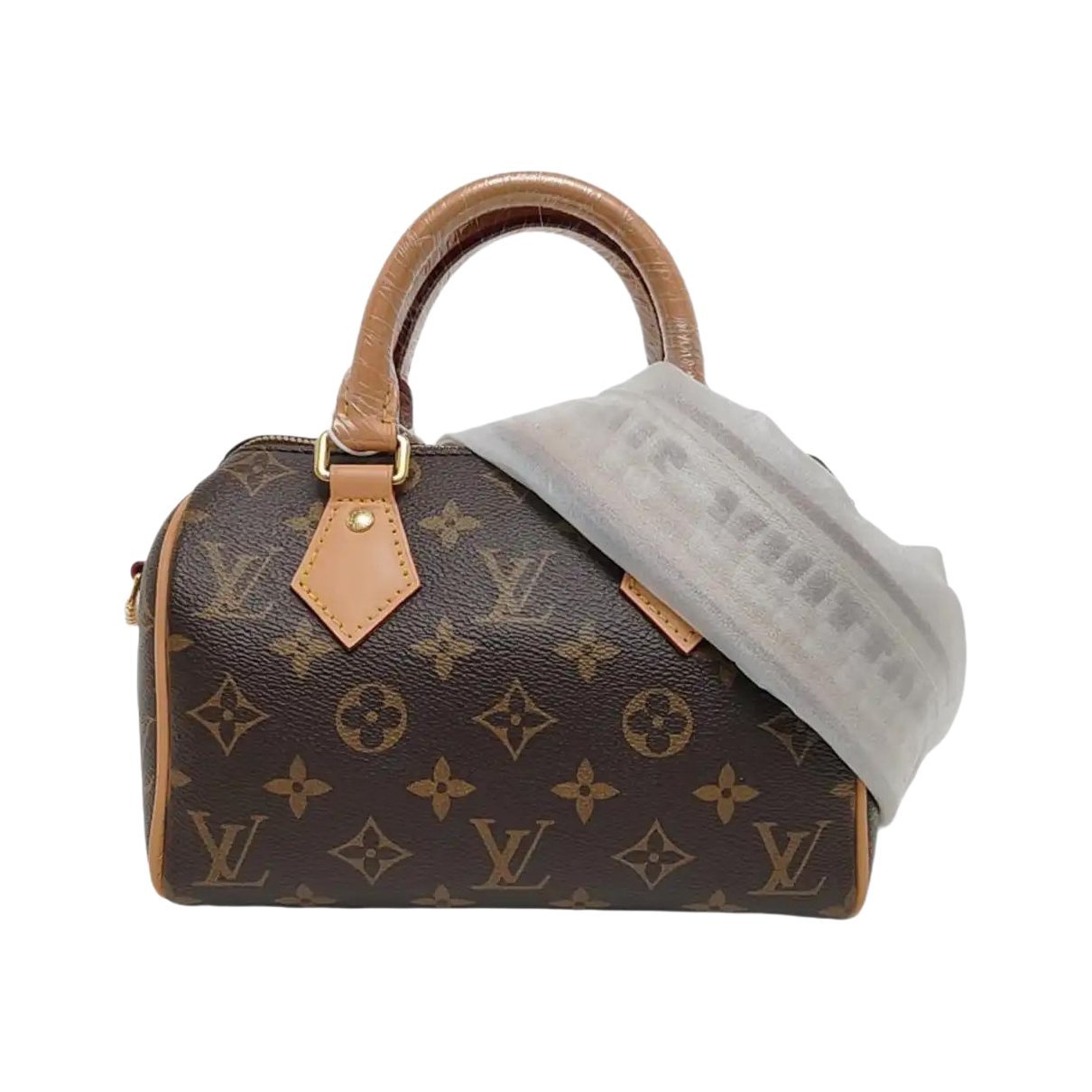 Louis Vuitton Nano Speedy / Mini HL leather handbag