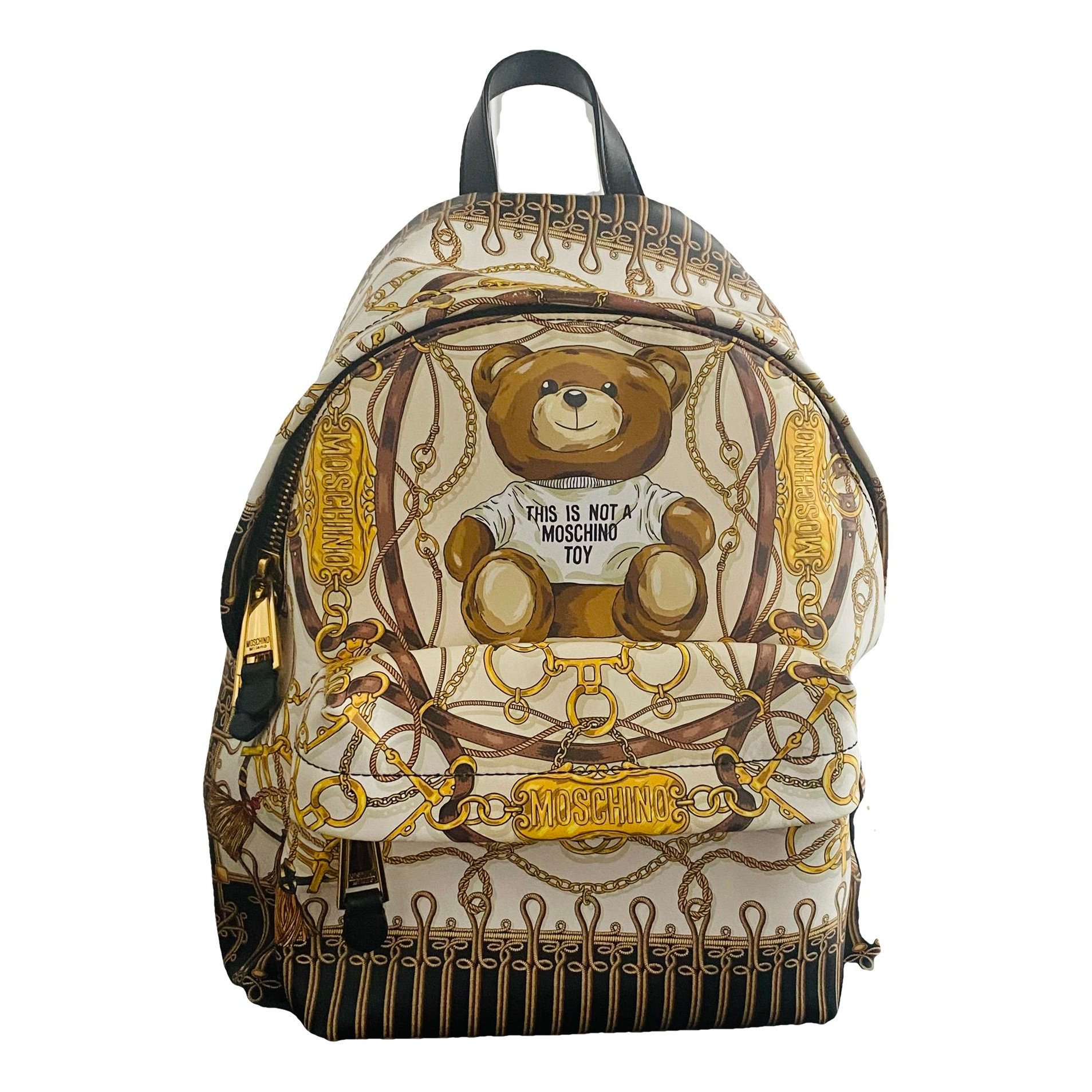 Moschino Leather backpack