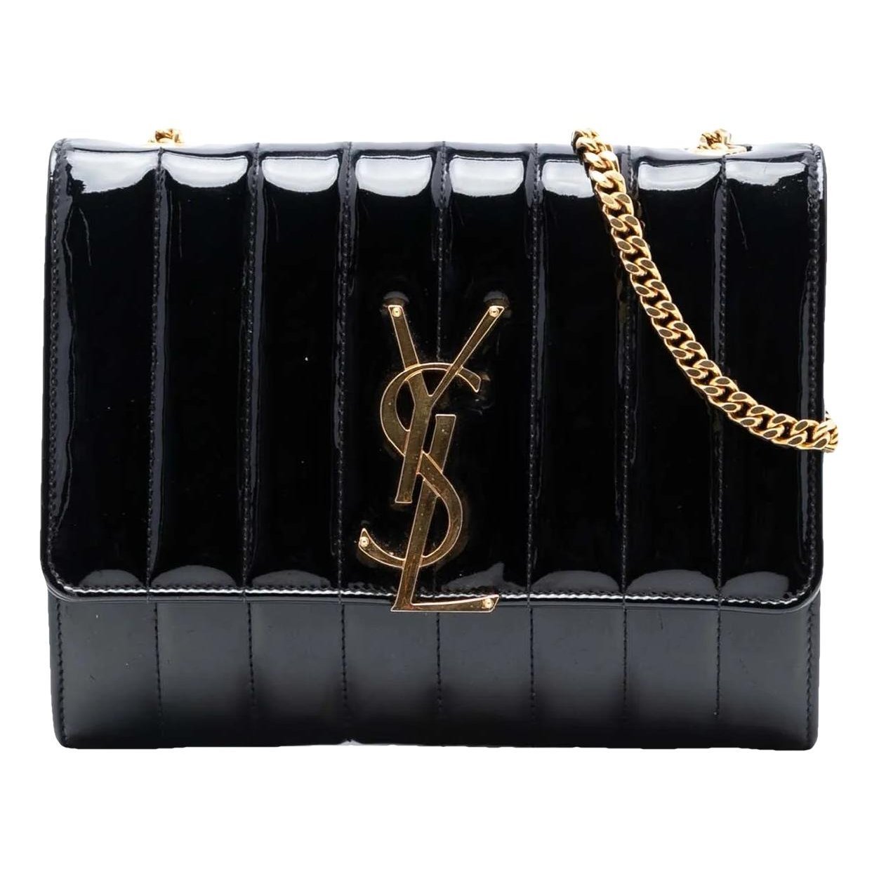 Patent leather crossbody bag