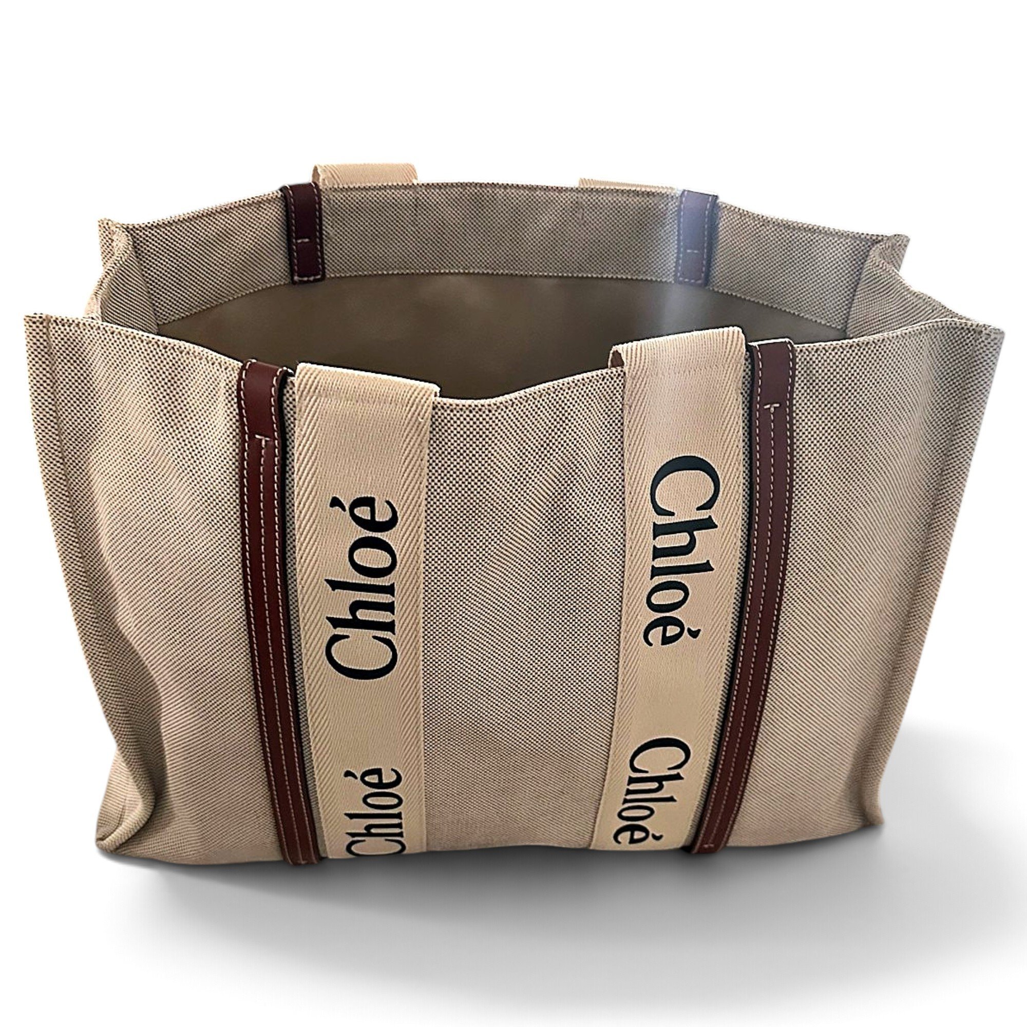 Woody cloth tote