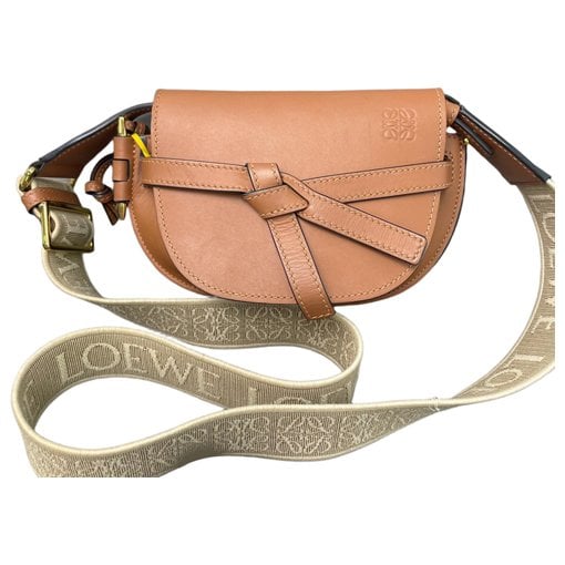 Gate leather crossbody bag