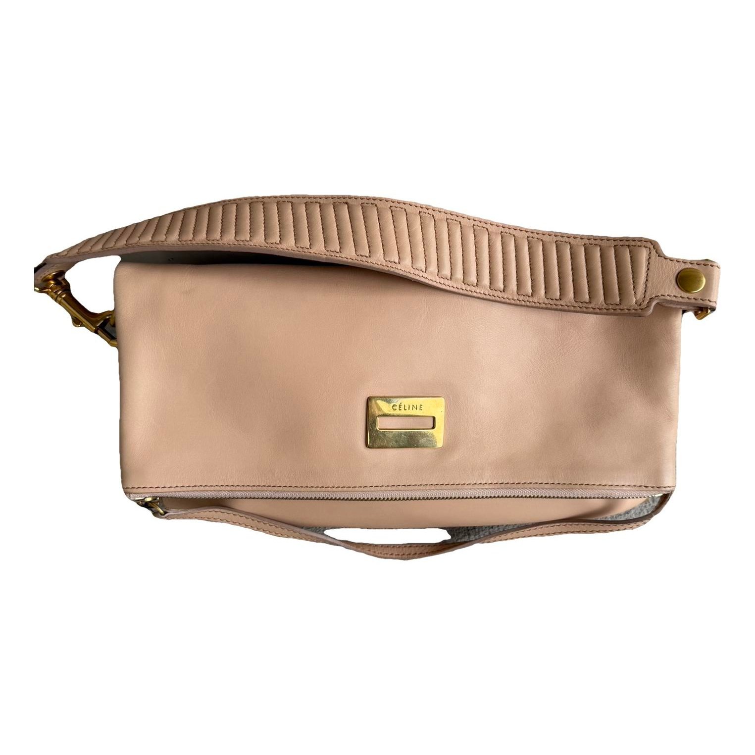 Bridge Lock leather handbag