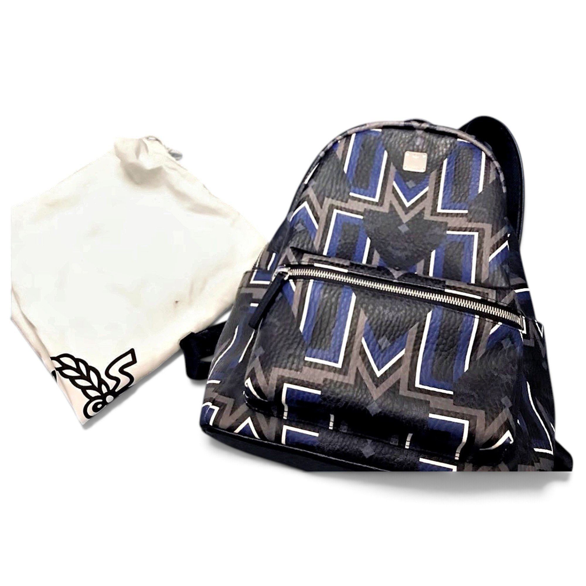 MCM Stark leather backpack