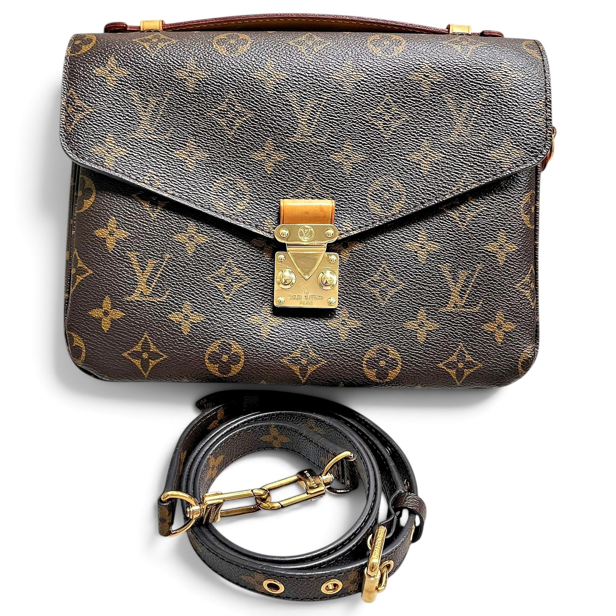 Metis leather handbag