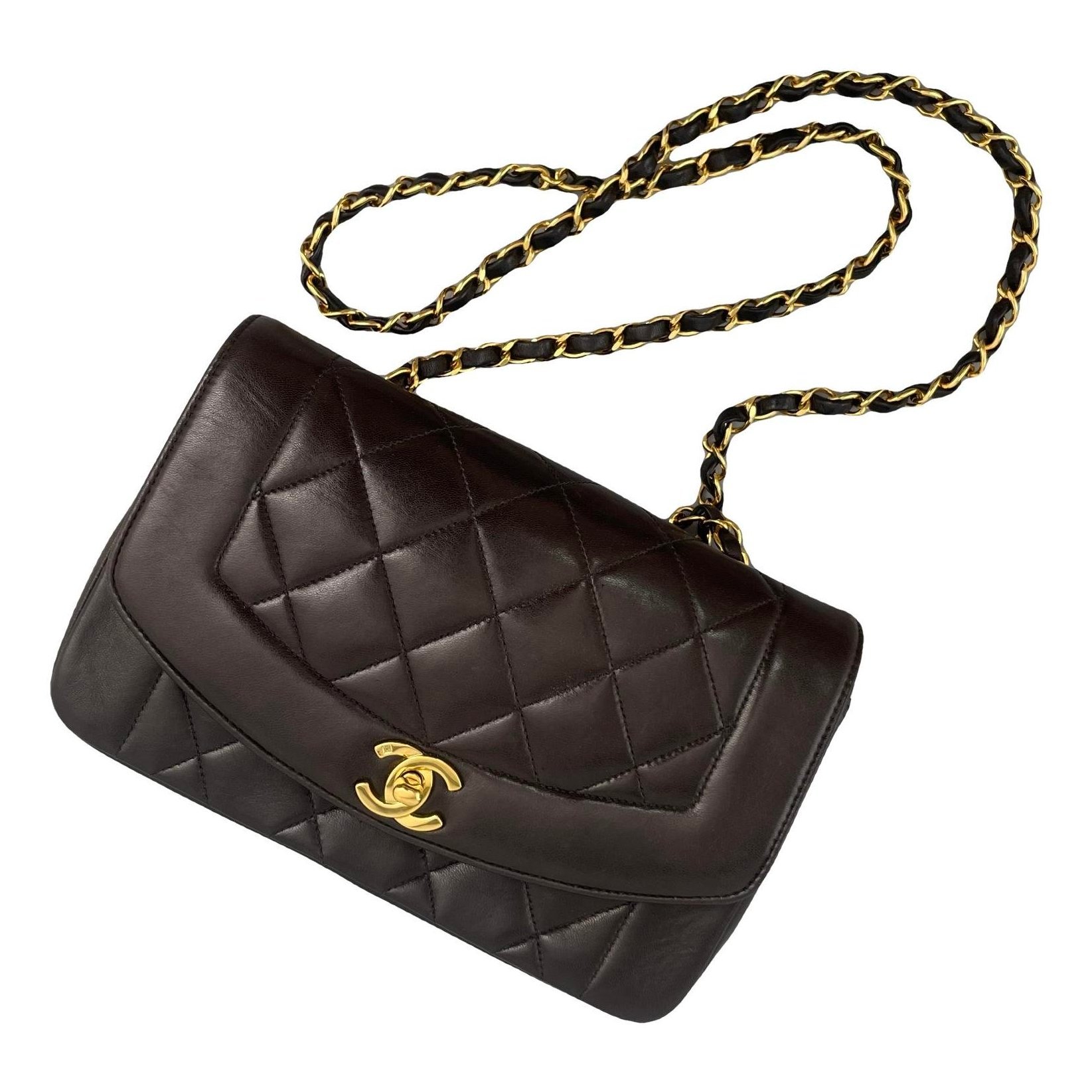 Diana leather crossbody bag