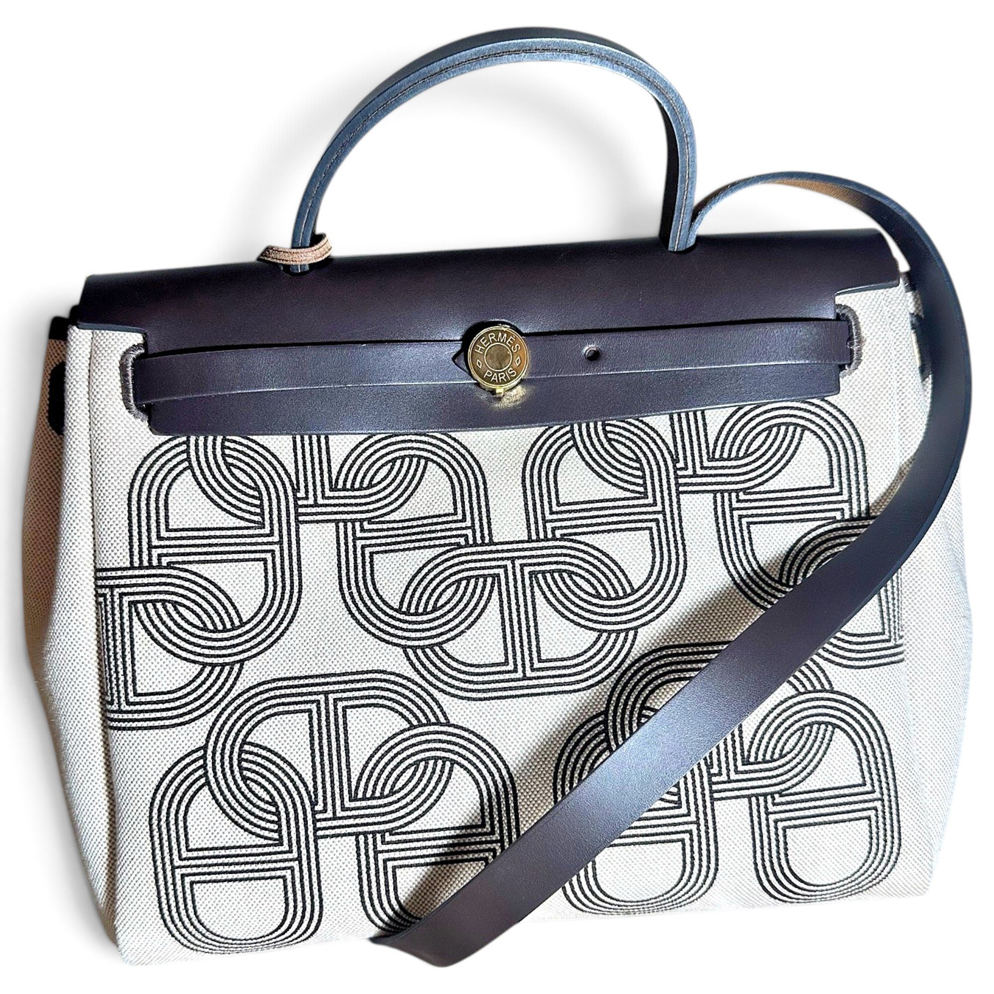 Herbag leather handbag