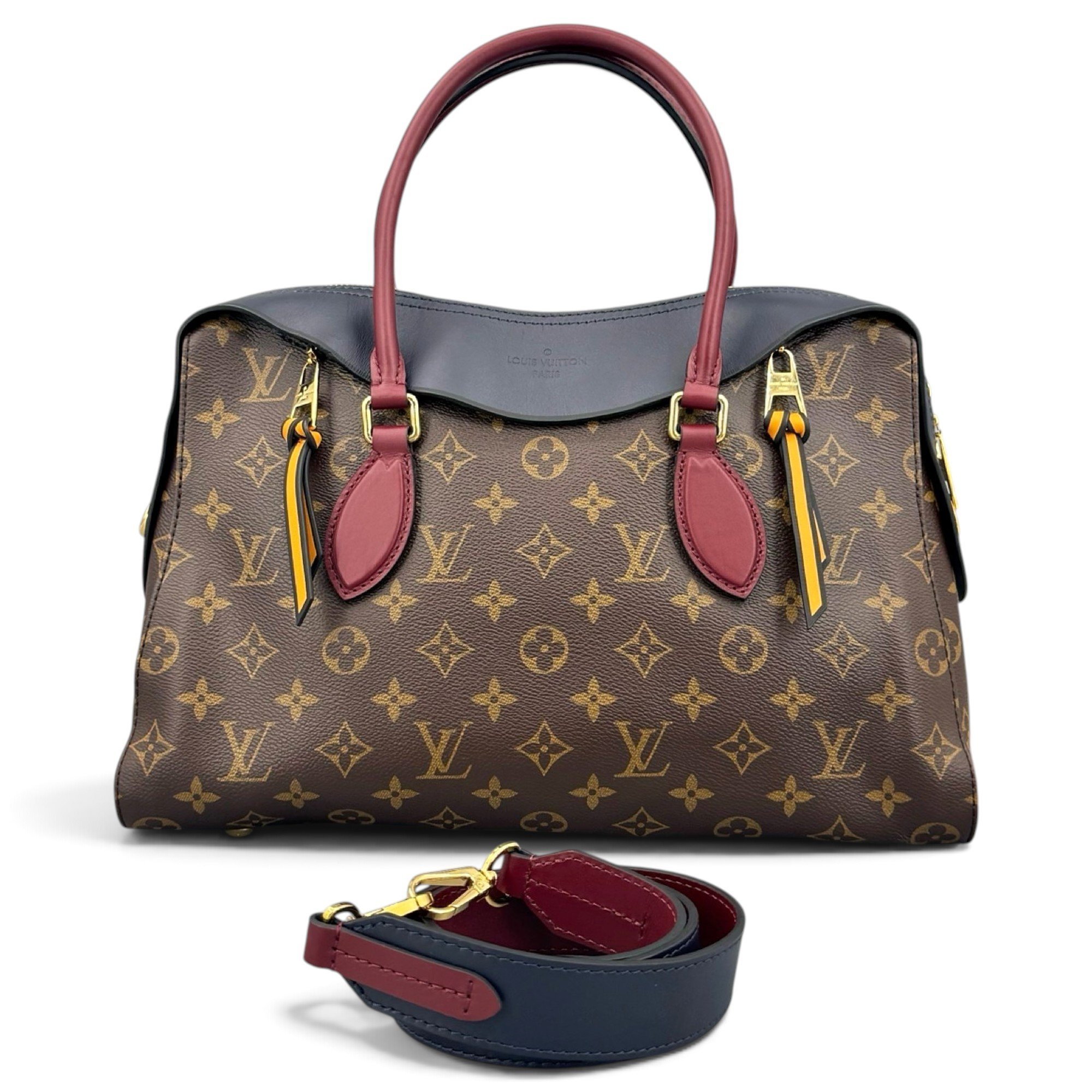 Tuileries leather handbag