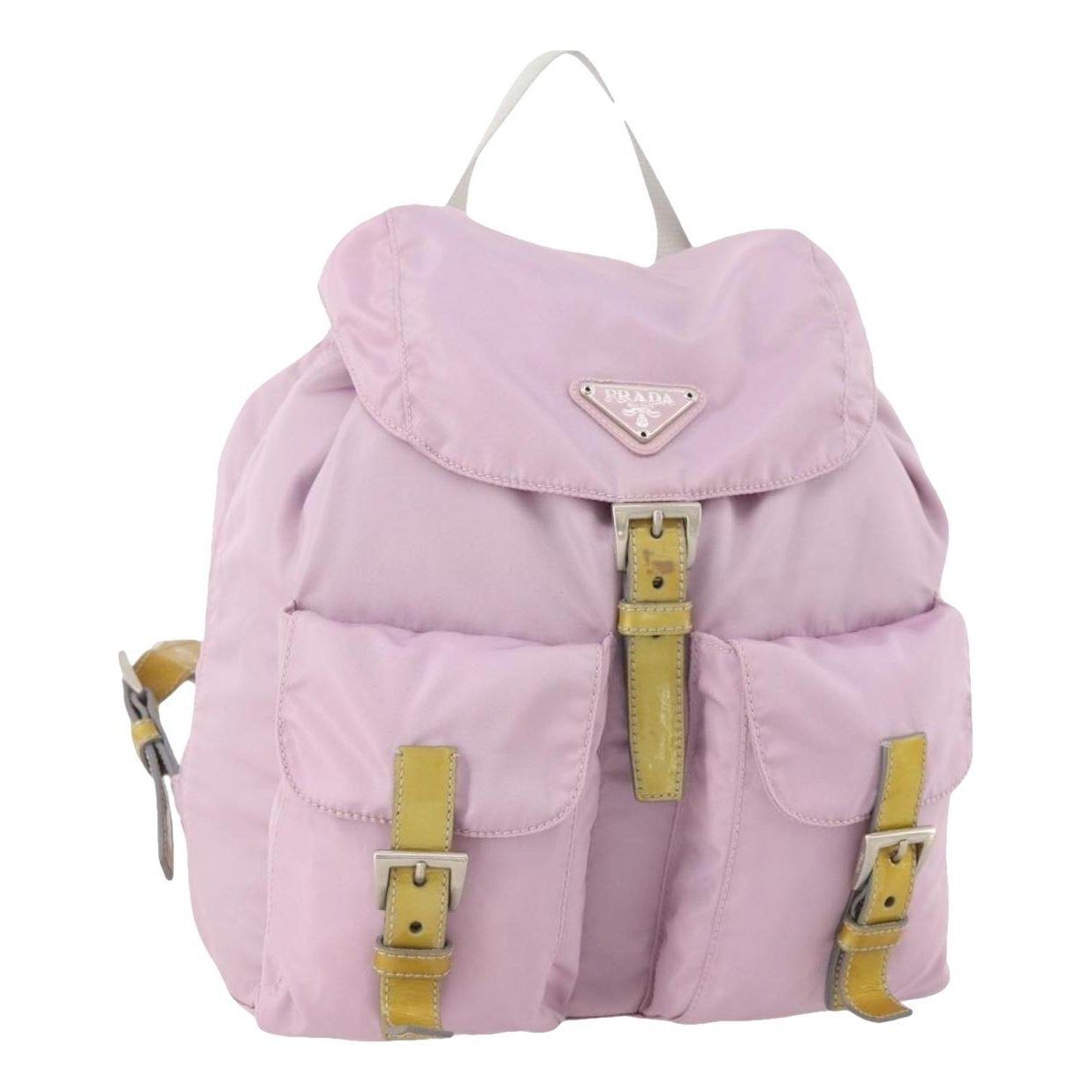 Leather backpack