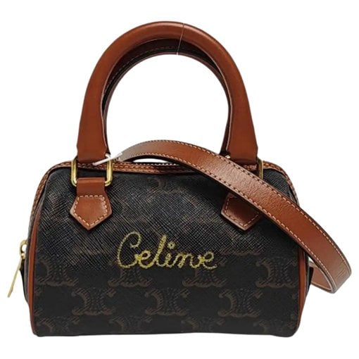 Leather mini bag