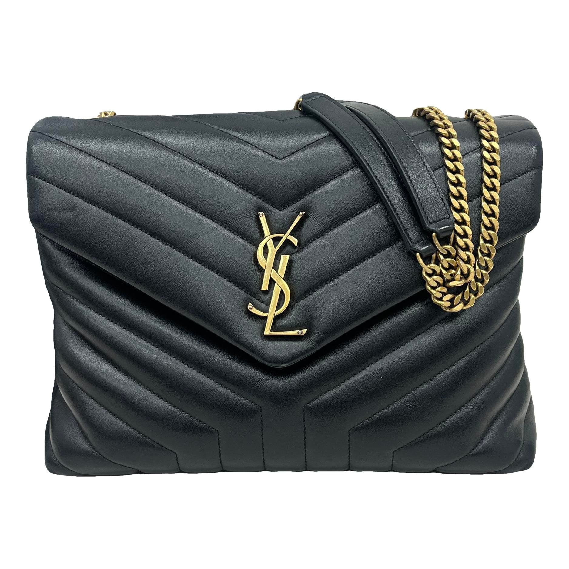Loulou leather handbag