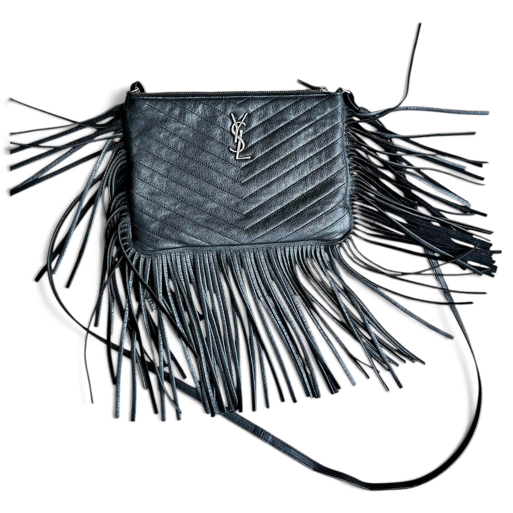 Leather crossbody bag