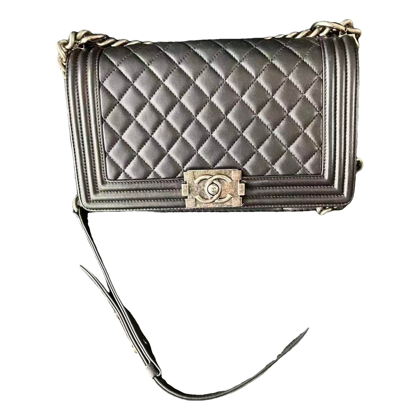 Boy leather handbag