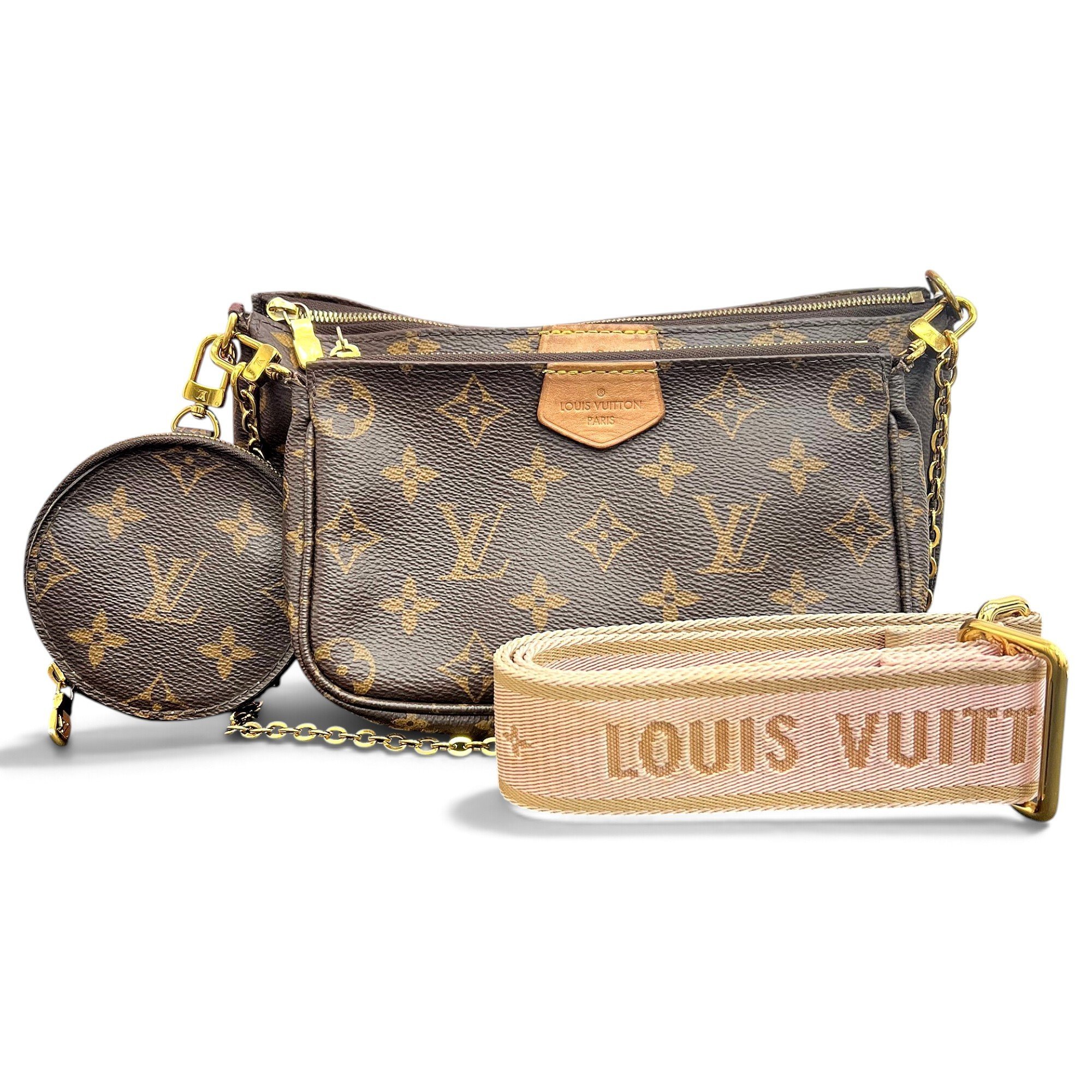 Multi Pochette Accessoires leather handbag