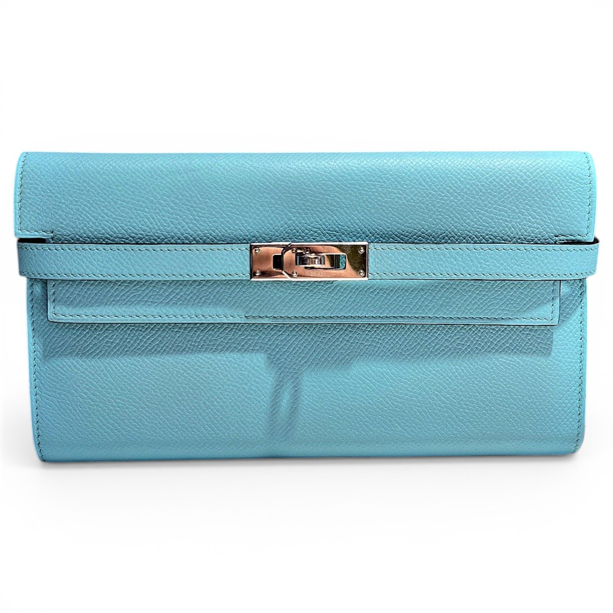 Kelly to go leather clutch bag