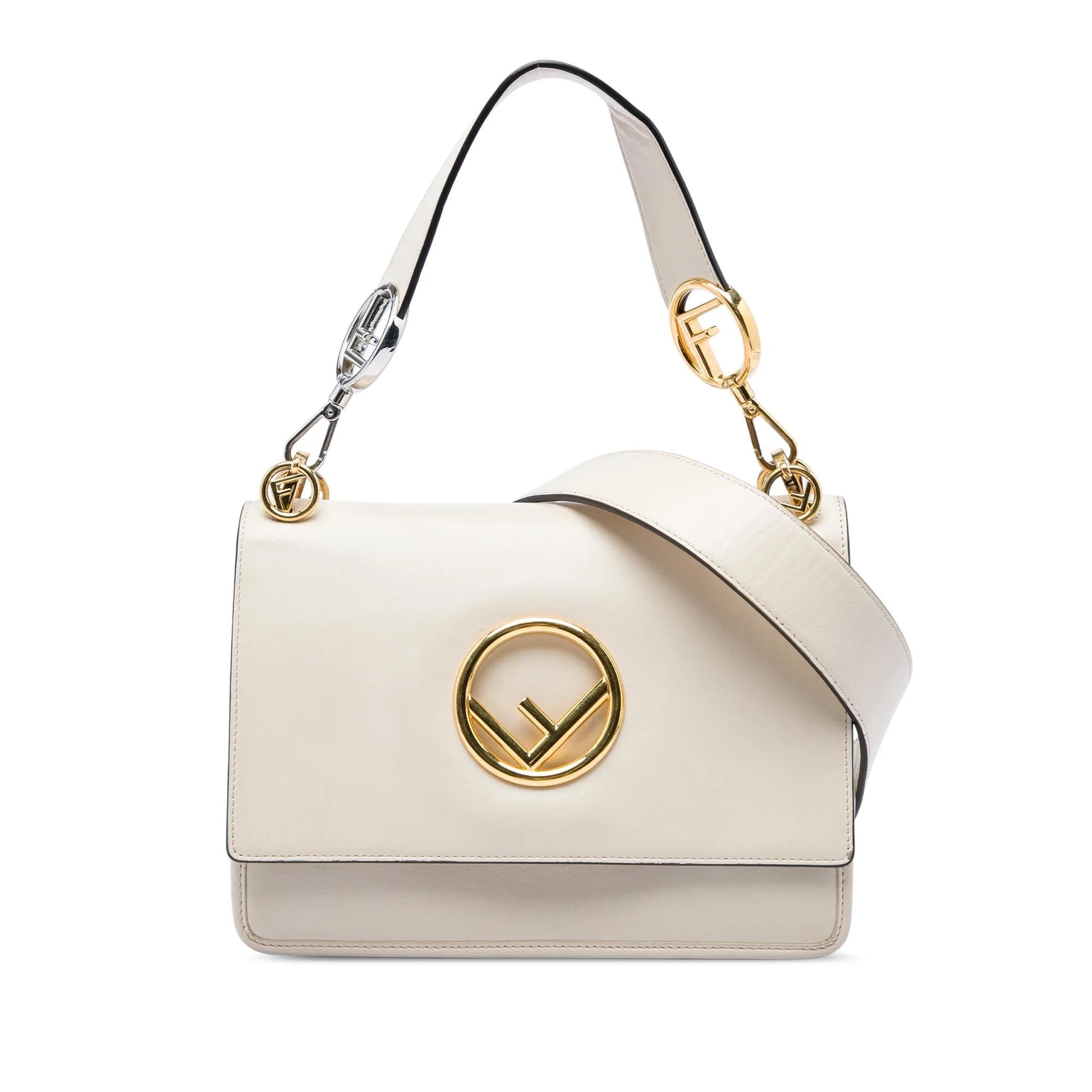 Fendi Kan I leather satchel