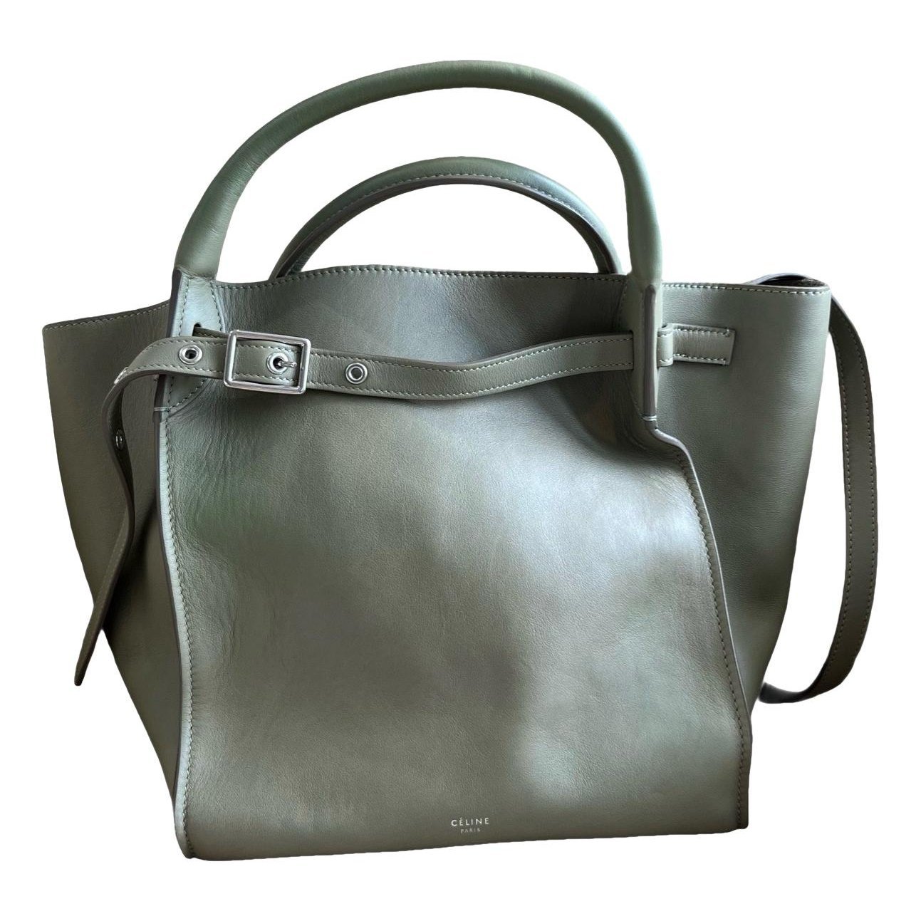 Big Bag leather handbag