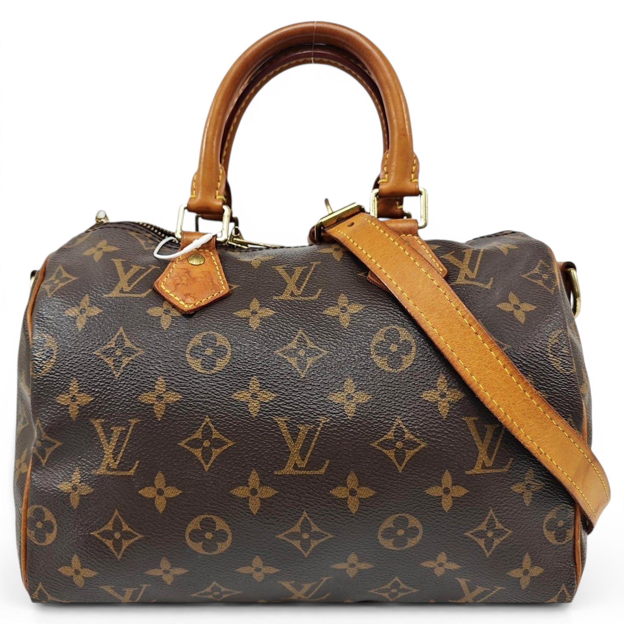 Nano Speedy / Mini HL leather handbag