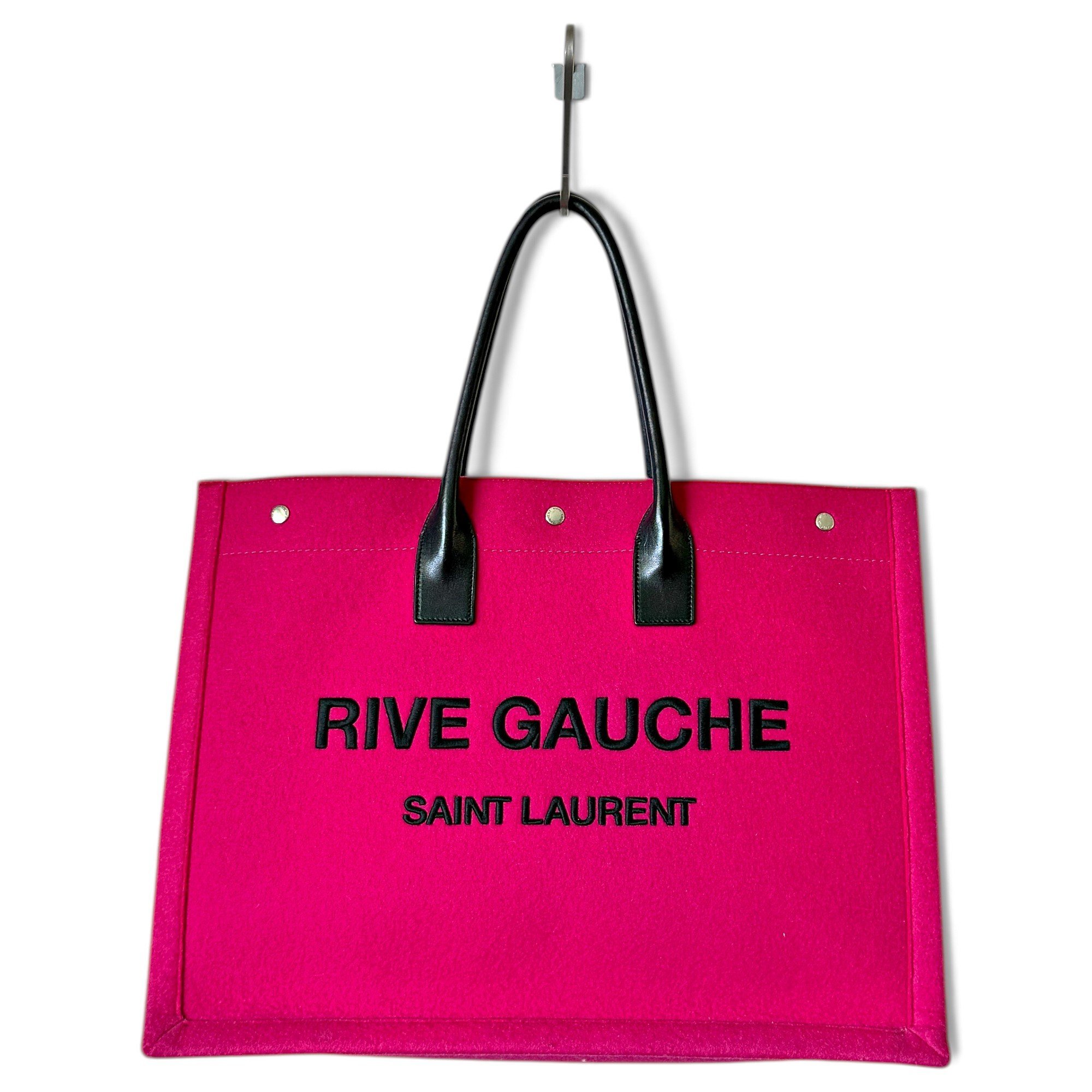 Rive Gauche wool tote