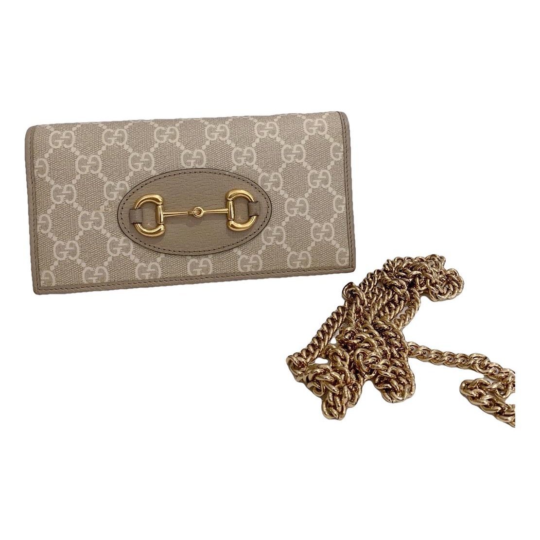 Horsebit 1955 Chain Wallet leather handbag