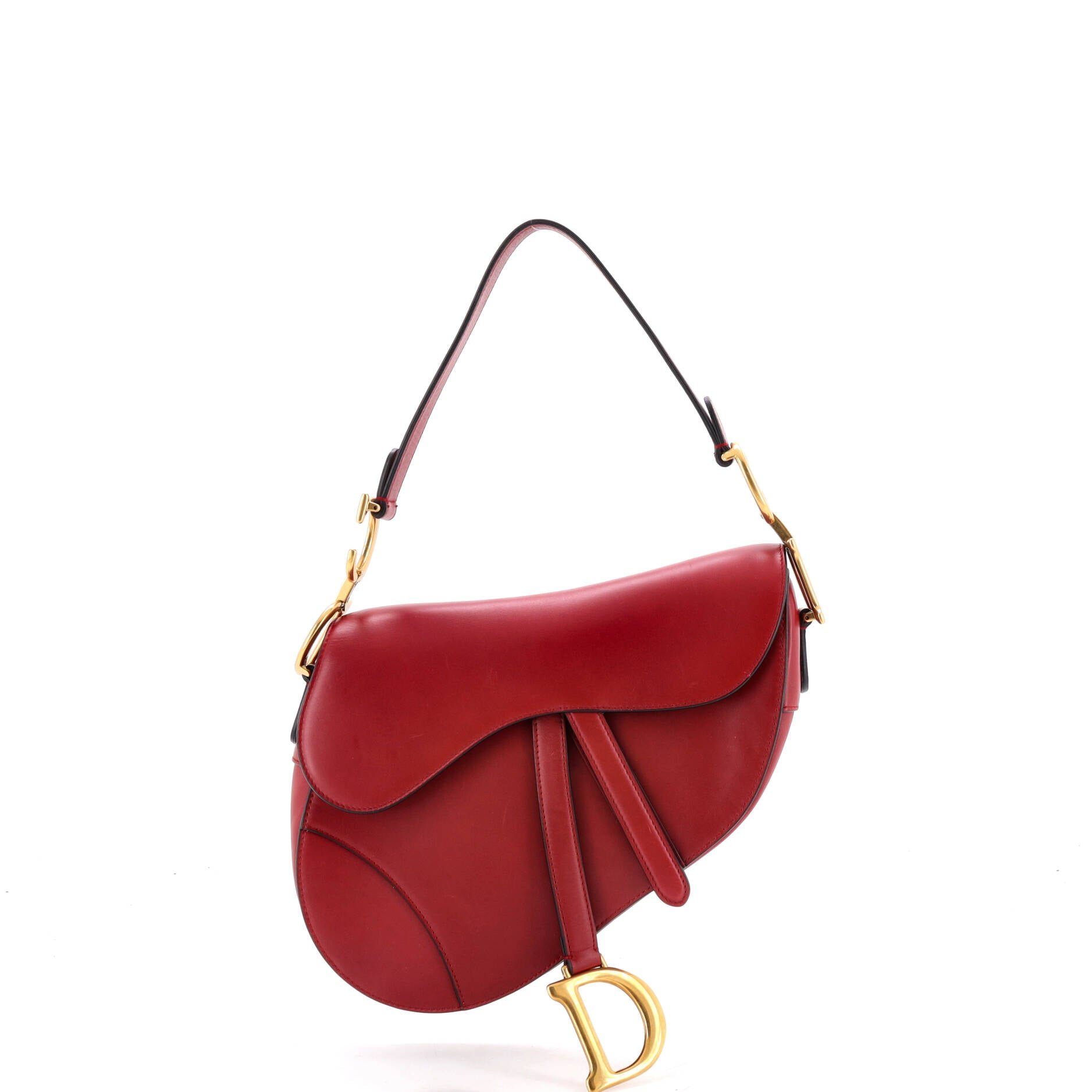 Dior Saddle Handbag Leather Medium
