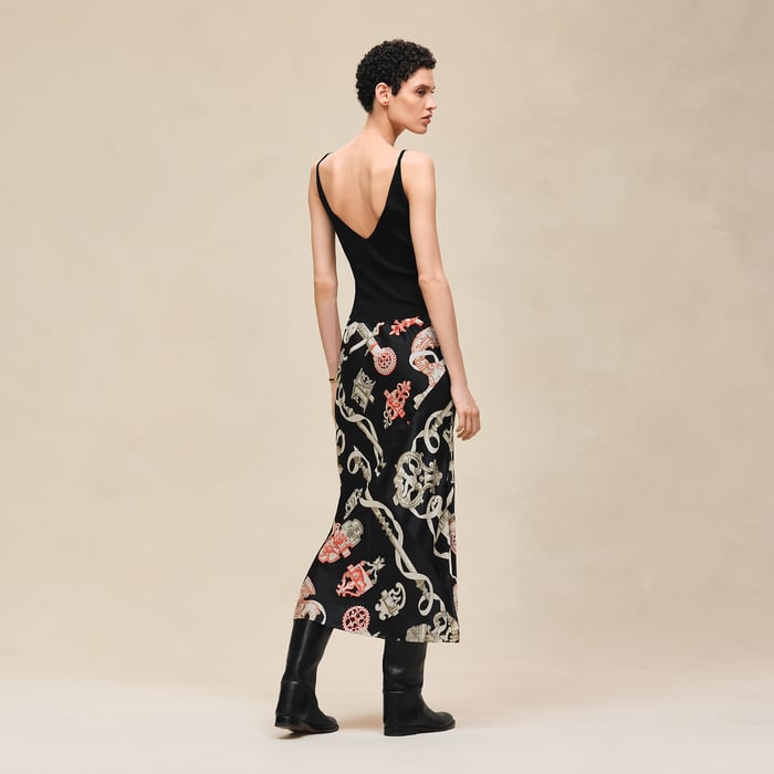 Noir "Ferronnerie Remix" Dress