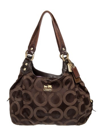 Coach Canvas Shoulder Bag