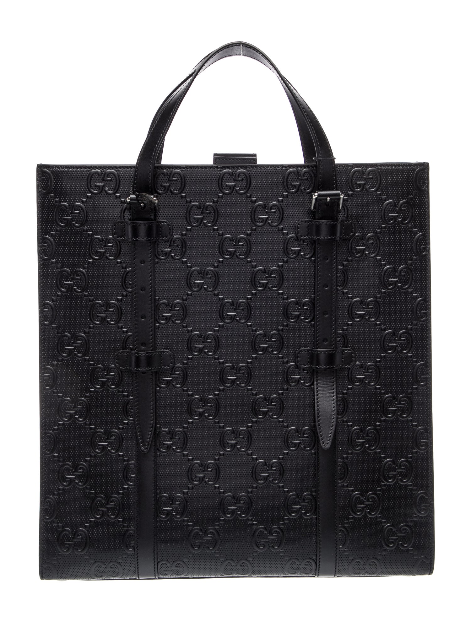 GG Embossed GG Embossed Tote Vertical