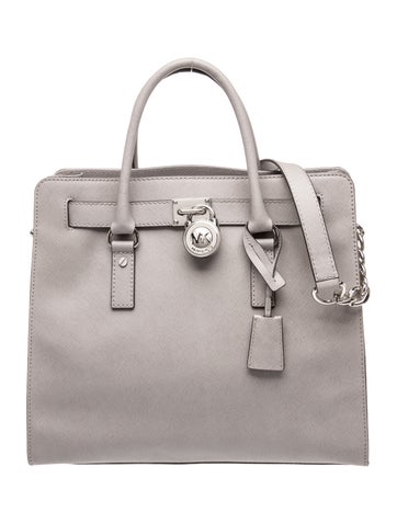 Saffiano Leather Top Handle Bag