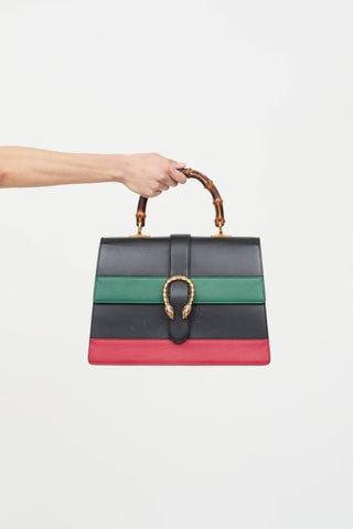 Leather Large Dionysus Web Bag